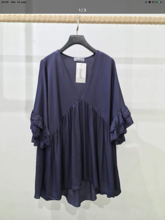 blouse manches 3/4